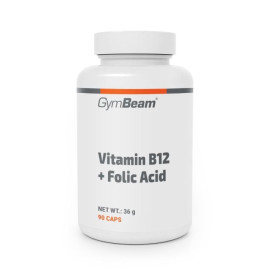 Vitamin B12 + Folsäure – GymBeam – 90 Beutel