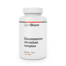 Glucomannan und Chromkomplex – GymBeam – 144 g – 120 Tab.