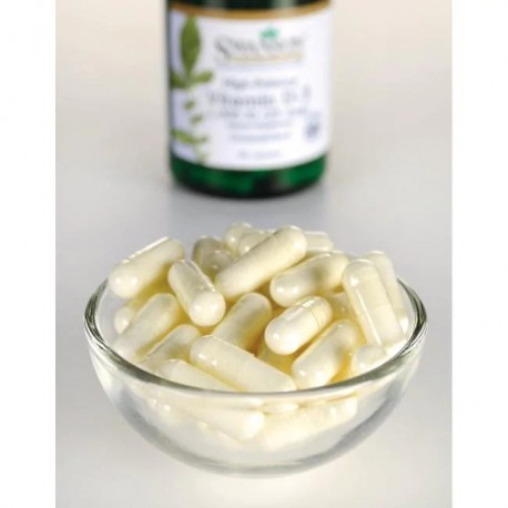 SWANSON Vitamin D-3 1000 IE - Hohe Wirksamkeit (25mcg) 60 Kapseln
