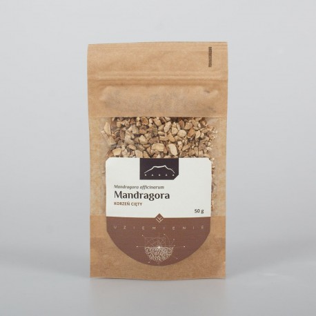 Alraune Wurzel - Mandrake officinarum - 50g - gehackt