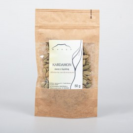 Kardamomfrucht mit Schale - Elettaria Kardamom - 50g ganz