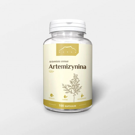 Artemisinin 125+ Einjähriges Wermut (100 Kapseln x 500 mg) – Artemisia annua