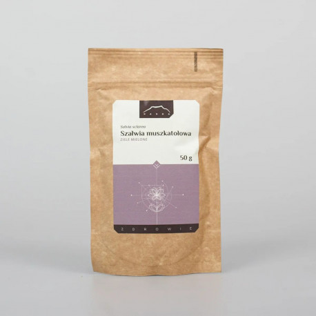 Muskatellersalbei - Salvia sclarea - 50g gemahlen