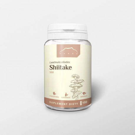 Shiitake-Extrakt 100 Kapseln x 500 mg - Lentinula edodes
