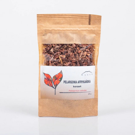 Afrikanische Wurzelgeranie - 25g gehackt - Pelargonium sidoides