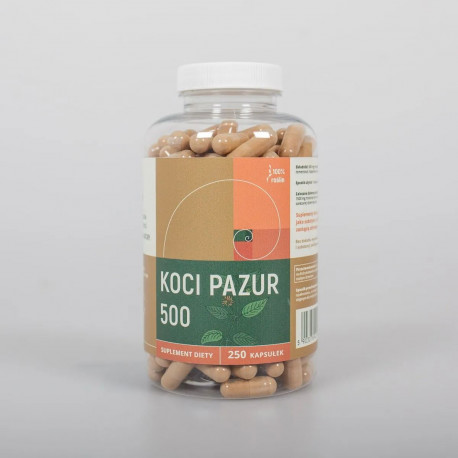 Katzenkralle - Vilcacora 500 mg x 250 Kapseln - Uncaria tomentosa