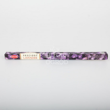 Lange Räucherstäbcheneinfassung lavendel