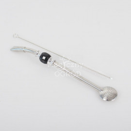 Bombilla Chines mit Bürste 21cm