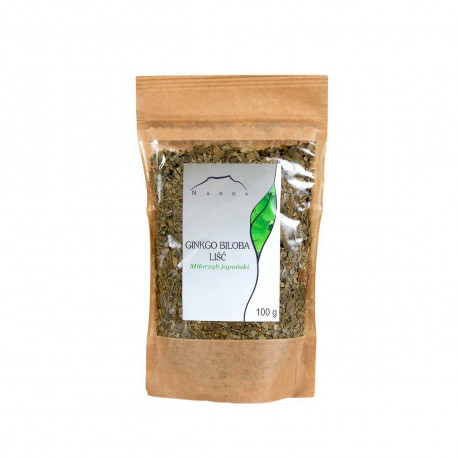 Ginkgo biloba Blatt – 100 g gehackt
