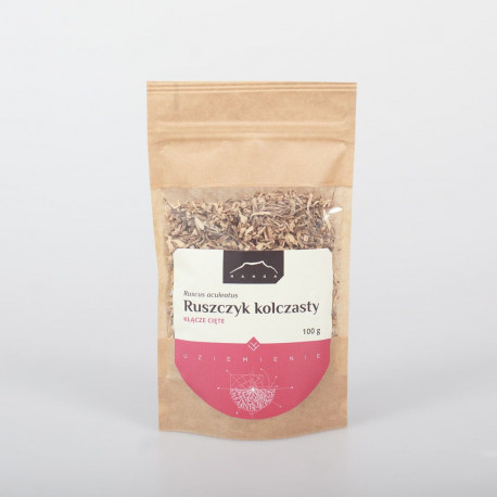 Mäusedorn Rhizom - 100 g geschnitten