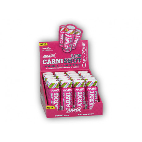 CarniShot 3000 Box 20x60ml - mojito