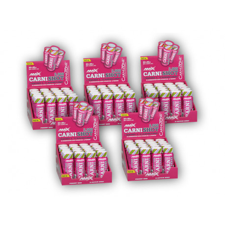 4x CarniShot 3000 20x60ml + 1x GRATIS - Zitrone