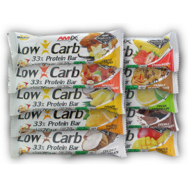 Low Carb 33% Protein Riegel 60g - Doppelte holländische Schokolade