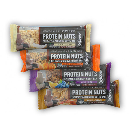 Crunchy Protein Nüsse 40g - Mandel-Kürbis