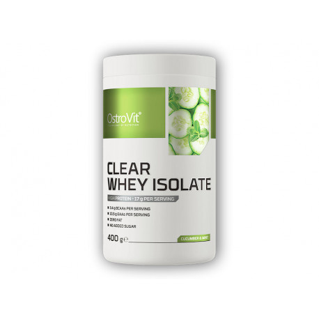 Klares whey Isolat 400g - Gurke mit Minze