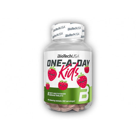 One-A-Day Kids 90 Tabletten Erdbeere Himbeere
