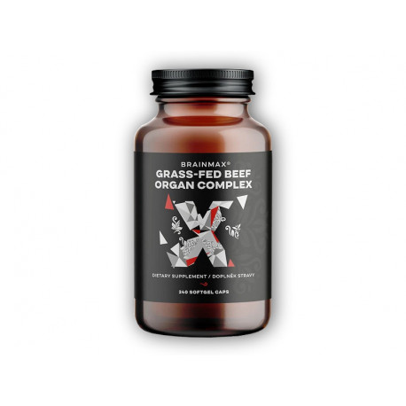 Grass-Fed Beef Organ Complex, Rinderorgane, 240 Kapseln