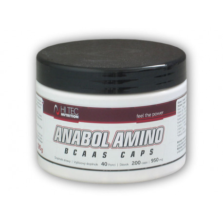 Anabol Amino BCAA mit 200 Kapseln