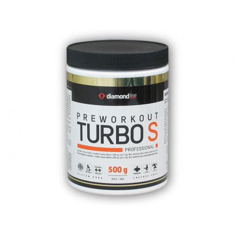 Diamond Line Preworkout Turbo S 500g - orange