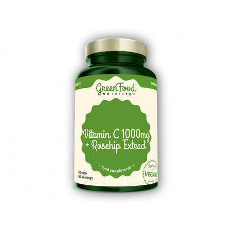 Vitamin C 1000 + Hagebuttenextrakt 60 Kapseln