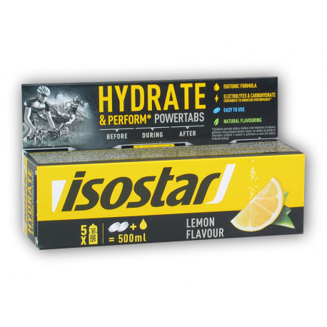 Isostar Power Tabs 10 Tabletten - Zitrone
