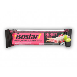 Isostar Energy Sport Riegel 40g - Rosinen mit Preiselbeeren