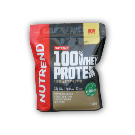 100% Whey Protein NEU 1000g - Schoko-Nuss