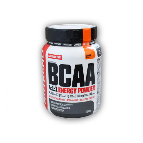 BCAA 4:1:1 Energie Pulver 500g - orange