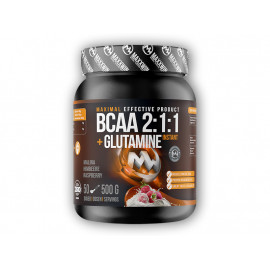 BCAA + Glutamin 500g - grüner Apfel