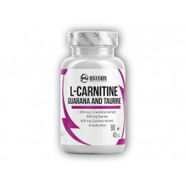 L-Carnitin + Guarana + Taurin 90 Kapseln