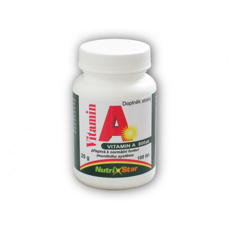 Vitamin A 800mcg 100 Tabletten