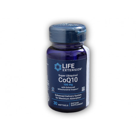 Super Ubiquinol CoQ10 + Enhanced 100mg 30 Kapseln