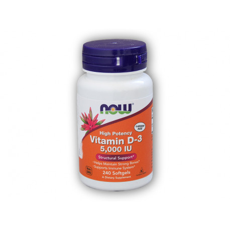 Vitamin D3 5000IU 240 Softgel Kapseln