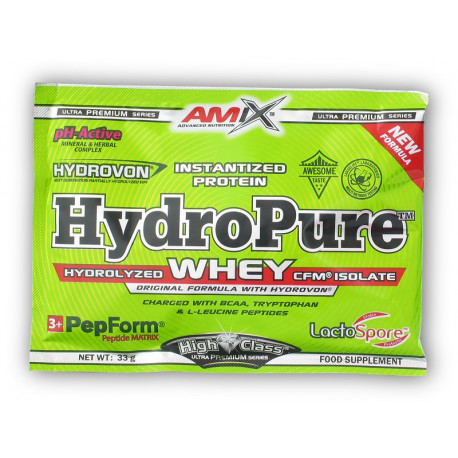 Hydro Pure Whey 33g Beutel - cremige Vanillemilch