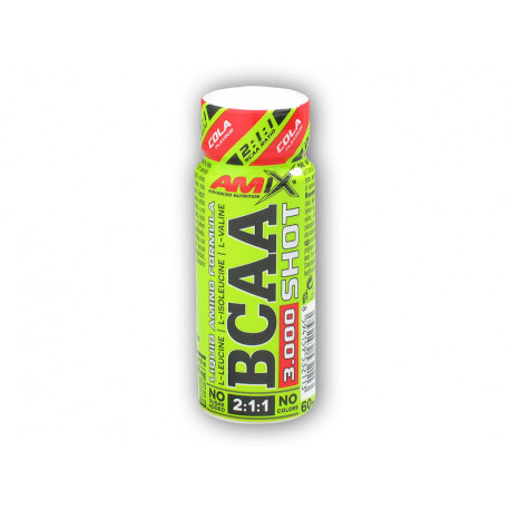 BCAA 3000 2:1:1 Shot 60ml Ampullen - Cola