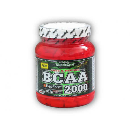 BCAA 2000 mit Pepform 240 Tabletten