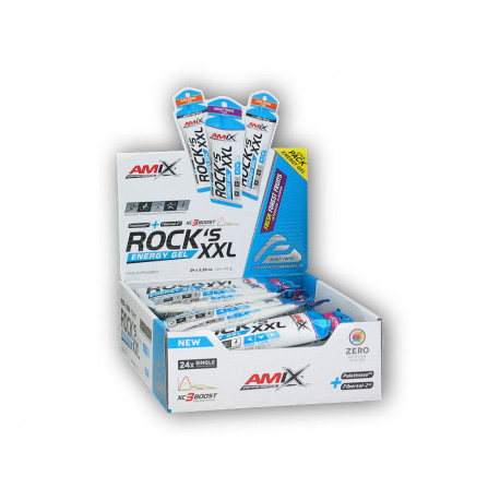 24x Rocks Energy Gel XXL 65g - Waldfrüchte